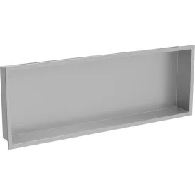   Mexen X-Wall-R beépíthető falfülke peremmel 90 x 30 cm, inox