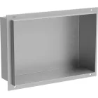 Mexen X-Wall-NR beépíthető falfülke perem nélkül 30 x 20 cm, inox