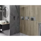 Mexen X-Wall-NR beépíthető falfülke perem nélkül 30 x 20 cm, inox