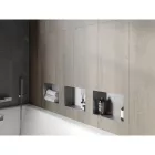 Mexen X-Wall-NR beépíthető falfülke perem nélkül 30 x 20 cm, inox