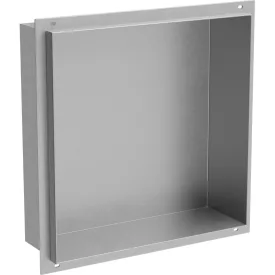   Mexen X-Wall-NR beépíthető falfülke perem nélkül 30 x 30 cm, inox