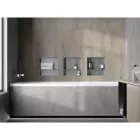 Mexen X-Wall-NR beépíthető falfülke perem nélkül és belső polccal 30 x 30 cm, inox
