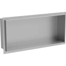   Mexen X-Wall-NR beépíthető falfülke perem nélkül 45 x 20 cm, inox