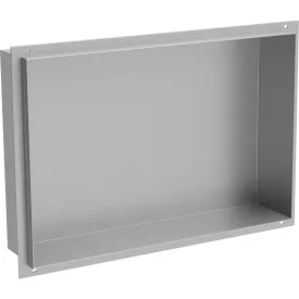   Mexen X-Wall-NR beépíthető falfülke perem nélkül 45 x 30 cm, inox