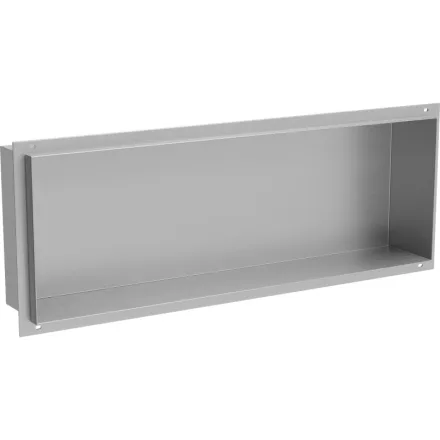 Mexen X-Wall-NR beépíthető falfülke perem nélkül 60 x 20 cm, inox