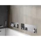 Mexen X-Wall-NR beépíthető falfülke perem nélkül 60 x 20 cm, inox