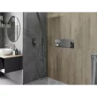 Mexen X-Wall-NR beépíthető falfülke perem nélkül 60 x 20 cm, inox