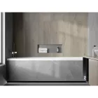 Mexen X-Wall-NR beépíthető falfülke perem nélkül 60 x 20 cm, inox