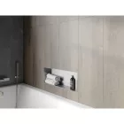 Mexen X-Wall-NR beépíthető falfülke perem nélkül 60 x 20 cm, inox