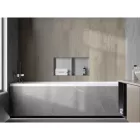 Mexen X-Wall-NR beépíthető falfülke perem nélkül és belső polccal 60 x 30 cm, inox