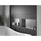Mexen X-Wall-NR beépíthető falfülke perem nélkül 60 x 30 cm, inox