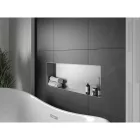 Mexen X-Wall-NR beépíthető falfülke perem nélkül 90 x 30 cm, inox