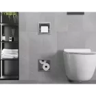 Mexen X-Wall-BP falba építhető WC-papír tartó tartalék tekercstartóval, inox