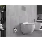 Mexen X-Wall-B falba építhető WC-papír tartó, inox