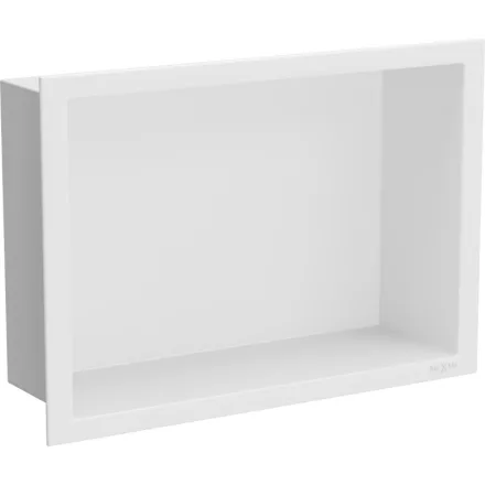Mexen X-Wall-R beépíthető falfülke peremmel 30 x 20 cm, fehér