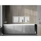 Mexen X-Wall-R beépíthető falfülke peremmel és belső polccal 90 x 30 cm, fehér