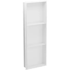   Mexen X-Wall-NR beépíthető falfülke perem nélkül és belső polccal 90 x 30 cm, fehér