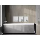 Mexen X-Wall-NR beépíthető falfülke perem nélkül és belső polccal 90 x 30 cm, fehér