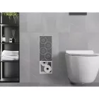 Mexen X-Wall-B falba építhető WC-papír tartó, fehér