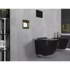 Mexen X-Wall-P falba építhető WC-papír tartó, szálcsiszolt arany