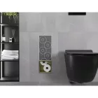 Mexen X-Wall-B falba építhető WC-papír tartó, szálcsiszolt arany