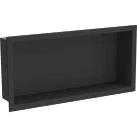   Mexen X-Wall-R beépíthető falfülke peremmel 45 x 20 cm, fekete
