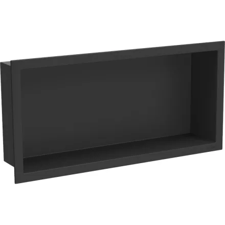 Mexen X-Wall-R beépíthető falfülke peremmel 45 x 20 cm, fekete