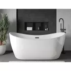 Mexen X-Wall-R beépíthető falfülke peremmel és belső polccal 90 x 30 cm, fekete