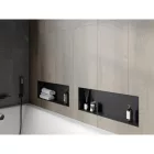 Mexen X-Wall-NR beépíthető falfülke perem nélkül 60 x 20 cm, fekete