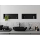 Mexen X-Wall-NR beépíthető falfülke perem nélkül 60 x 20 cm, fekete