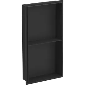   Mexen X-Wall-NR beépíthető falfülke perem nélkül és belső polccal 60 x 30 cm, fekete