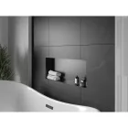 Mexen X-Wall-NR beépíthető falfülke perem nélkül 75 x 30 cm, fekete