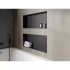 Mexen X-Wall-NR beépíthető falfülke perem nélkül 75 x 30 cm, fekete