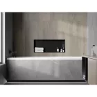Mexen X-Wall-NR beépíthető falfülke perem nélkül 75 x 30 cm, fekete