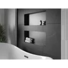 Mexen X-Wall-NR beépíthető falfülke perem nélkül 75 x 30 cm, fekete