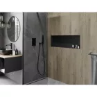 Mexen X-Wall-NR beépíthető falfülke perem nélkül 90 x 30 cm, fekete