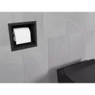 Mexen X-Wall-P falba építhető WC-papír tartó, fekete