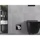 Mexen X-Wall-B falba építhető WC-papír tartó, fekete