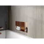 Mexen X-Wall-NR beépíthető falfülke perem nélkül és belső polccal 60 x 30 cm, szálcsiszolt réz