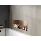 Mexen X-Wall-NR beépíthető falfülke perem nélkül 75 x 30 cm, szálcsiszolt réz