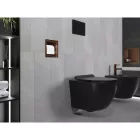 Mexen X-Wall-P falba építhető WC-papír tartó, szálcsiszolt réz