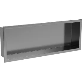   Mexen X-Wall-R beépíthető falfülke peremmel 60 x 20 cm, szálcsiszolt grafit