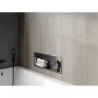 Mexen X-Wall-R beépíthető falfülke peremmel 60 x 20 cm, szálcsiszolt grafit