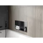 Mexen X-Wall-R beépíthető falfülke peremmel és belső polccal 60 x 30 cm, szálcsiszolt grafit