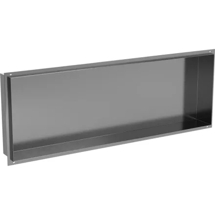 Mexen X-Wall-NR beépíthető falfülke perem nélkül 90 x 30 cm, szálcsiszolt grafit