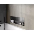 Mexen X-Wall-NR beépíthető falfülke perem nélkül 90 x 30 cm, szálcsiszolt grafit