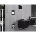 Mexen X-Wall-BP falba építhető WC-papír tartó tartalék tekercstartóval, szálcsiszolt grafit