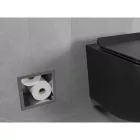 Mexen X-Wall-B falba építhető WC-papír tartó, szálcsiszolt grafit