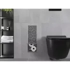 Mexen X-Wall-B falba építhető WC-papír tartó, szálcsiszolt grafit
