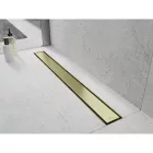 Mexen Flat M13 360° forgatható vonalmenti zuhanyfolyóka 50 cm, matt arany